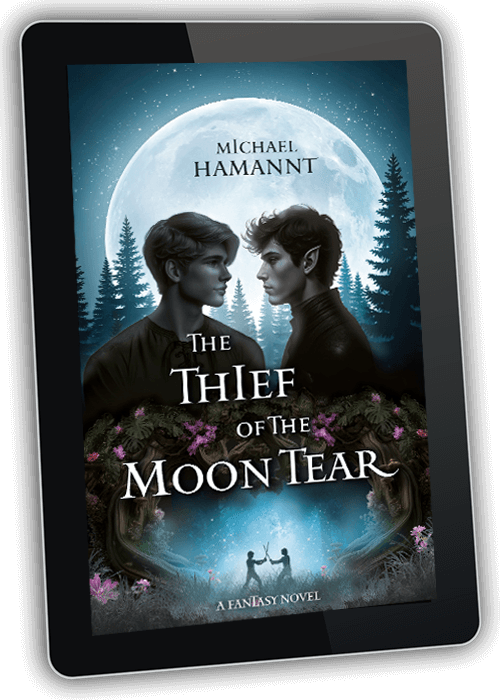 Cover of the fantasy novel The Thief of the Moon Tear